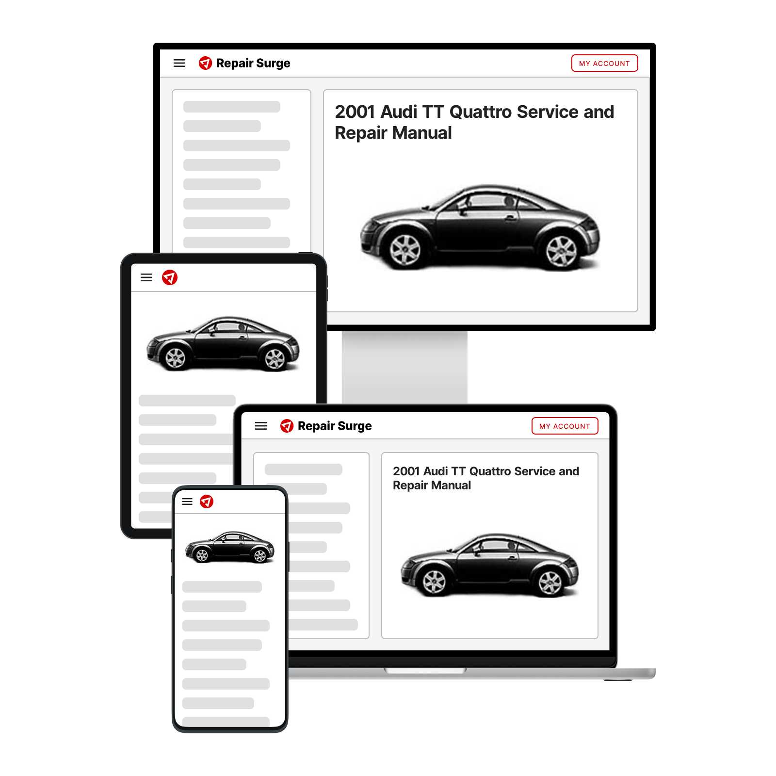 audi tt repair manual