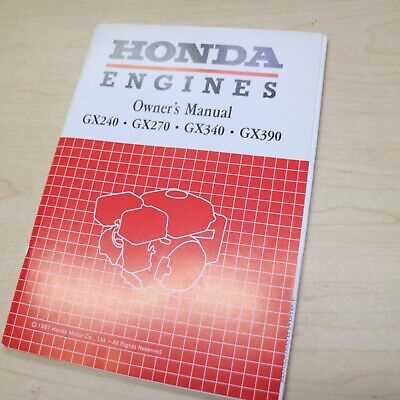 honda gx390 engine repair manual