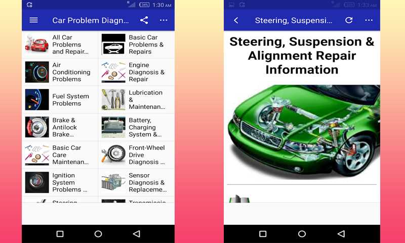 auto repair manual app