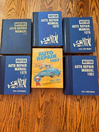 auto repair manuals for sale