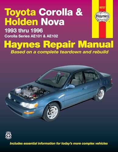 auto repair manuals toyota