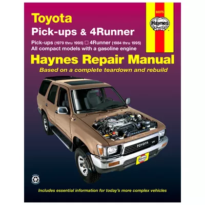 auto repair manuals toyota