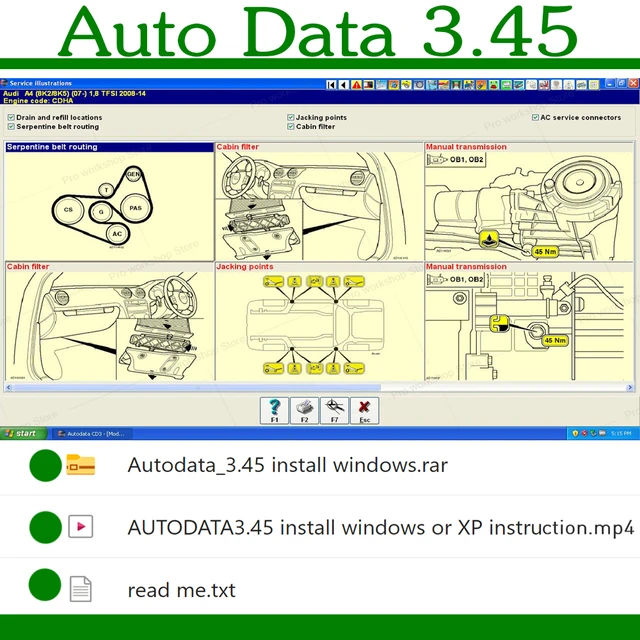 autodata car repair manuals