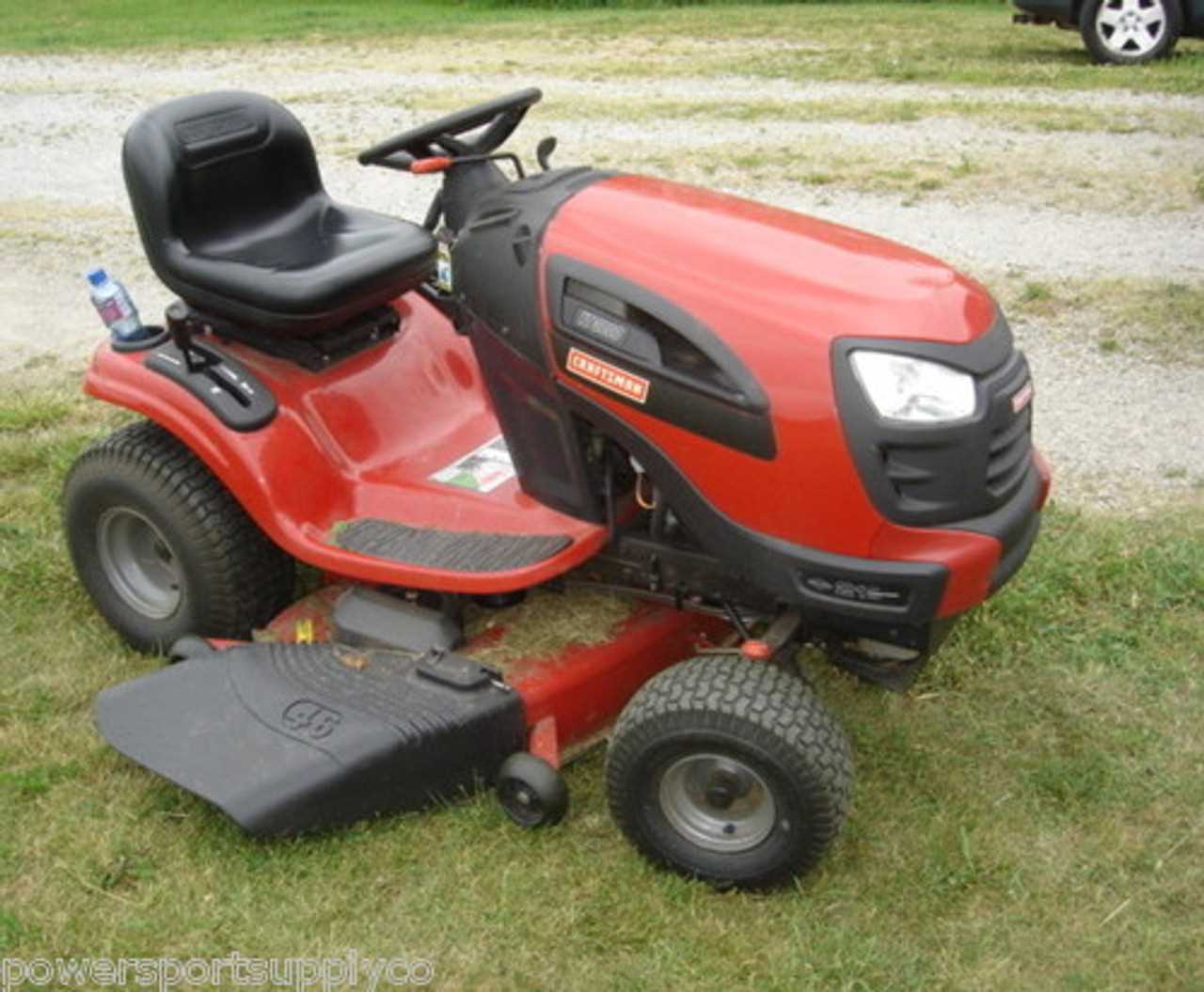 craftsman riding lawn mower repair manual