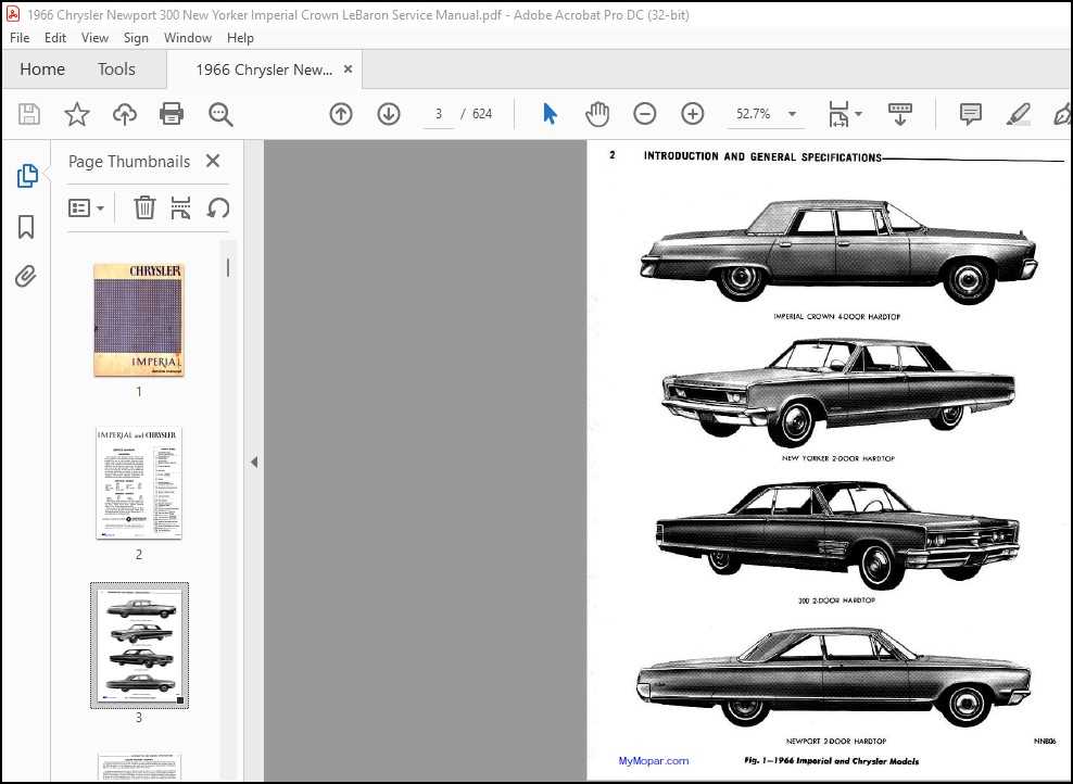 chrysler lebaron repair manual