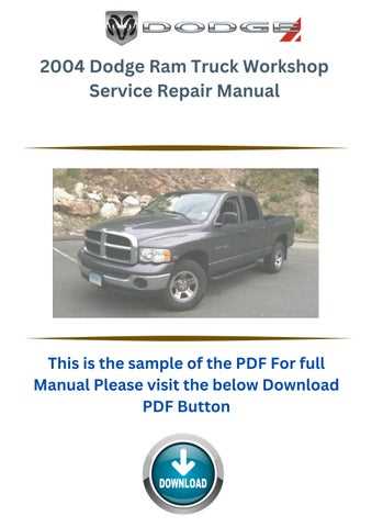 dodge ram 1500 repair manual