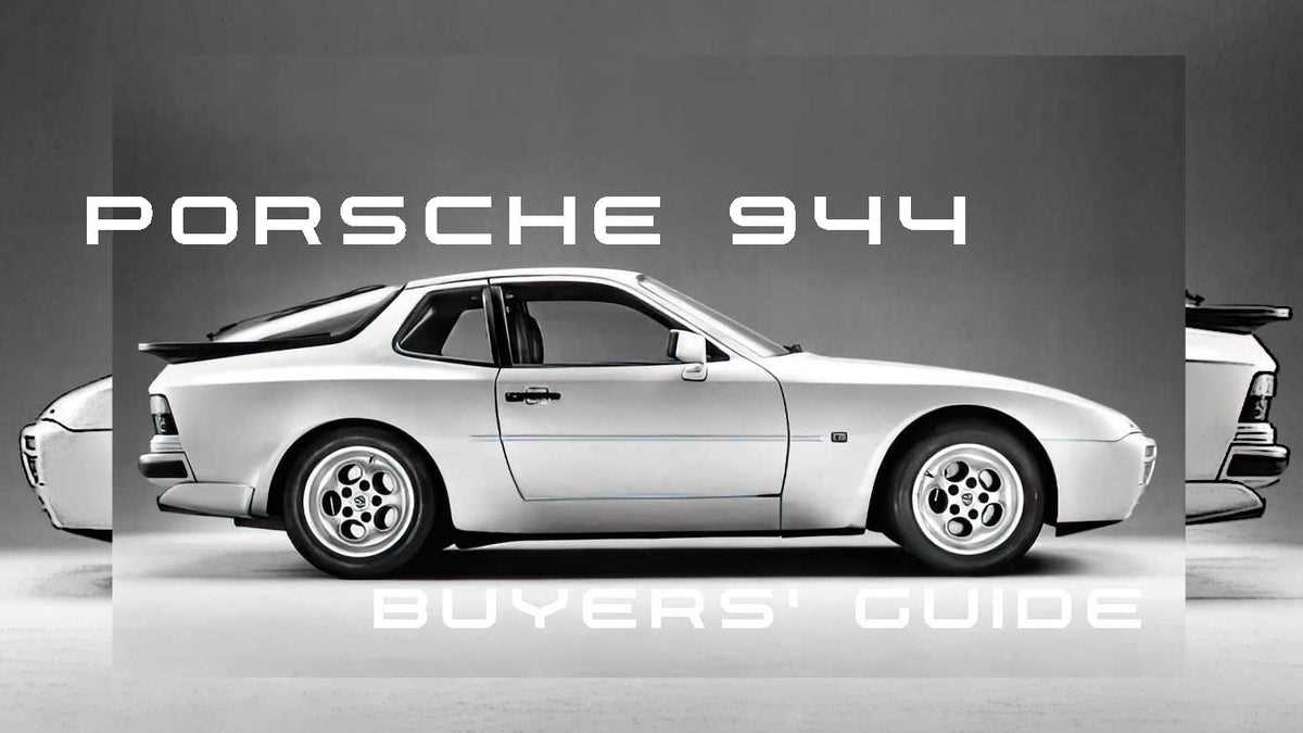 porsche 944 automotive repair manual