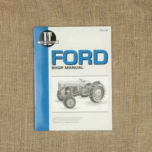 ford jubilee repair manual