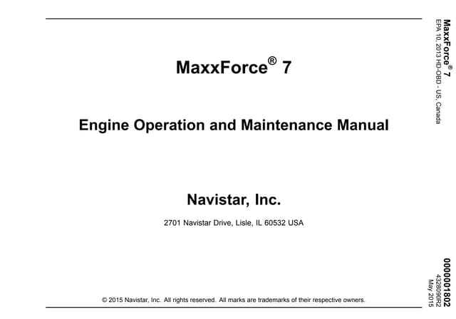 maxxforce 13 repair manual