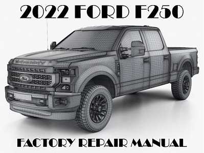 2008 ford f250 super duty repair manual