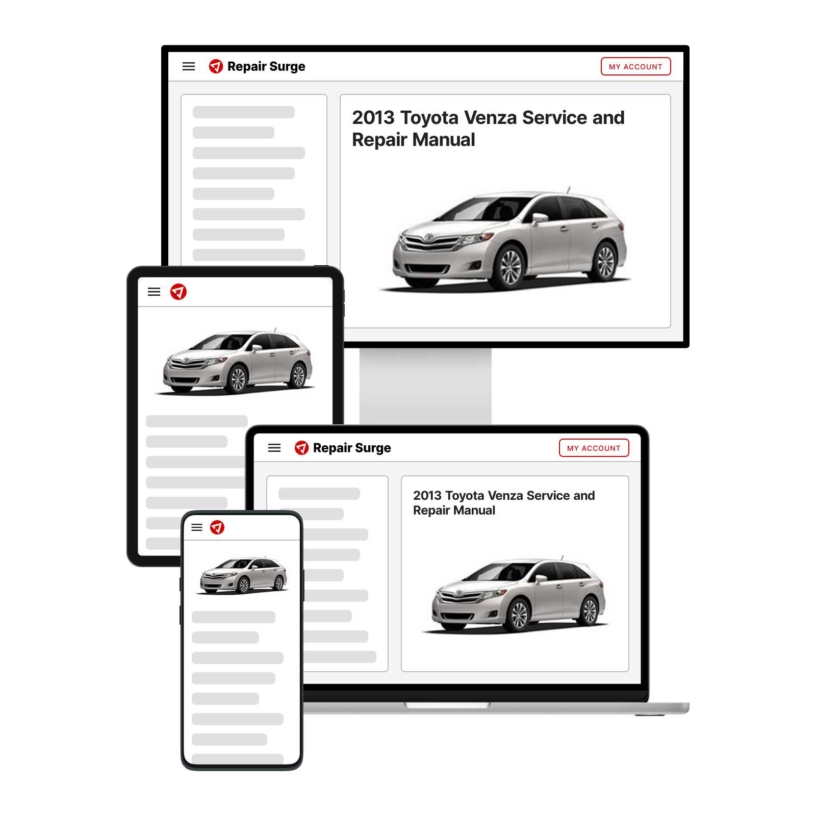 2013 toyota highlander repair manual