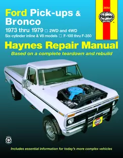 1971 ford f100 repair manual