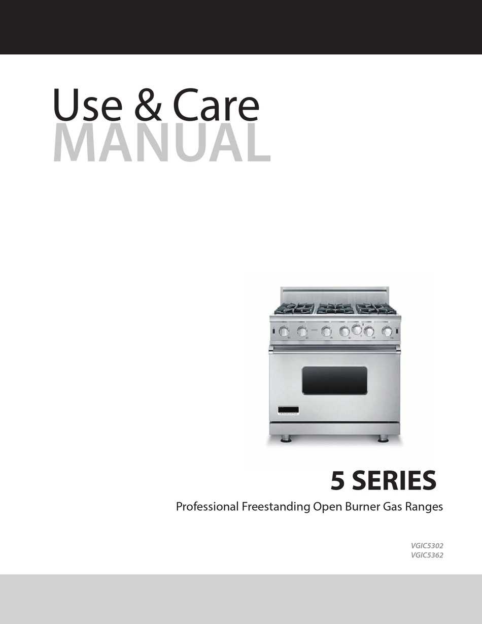 viking range repair manual