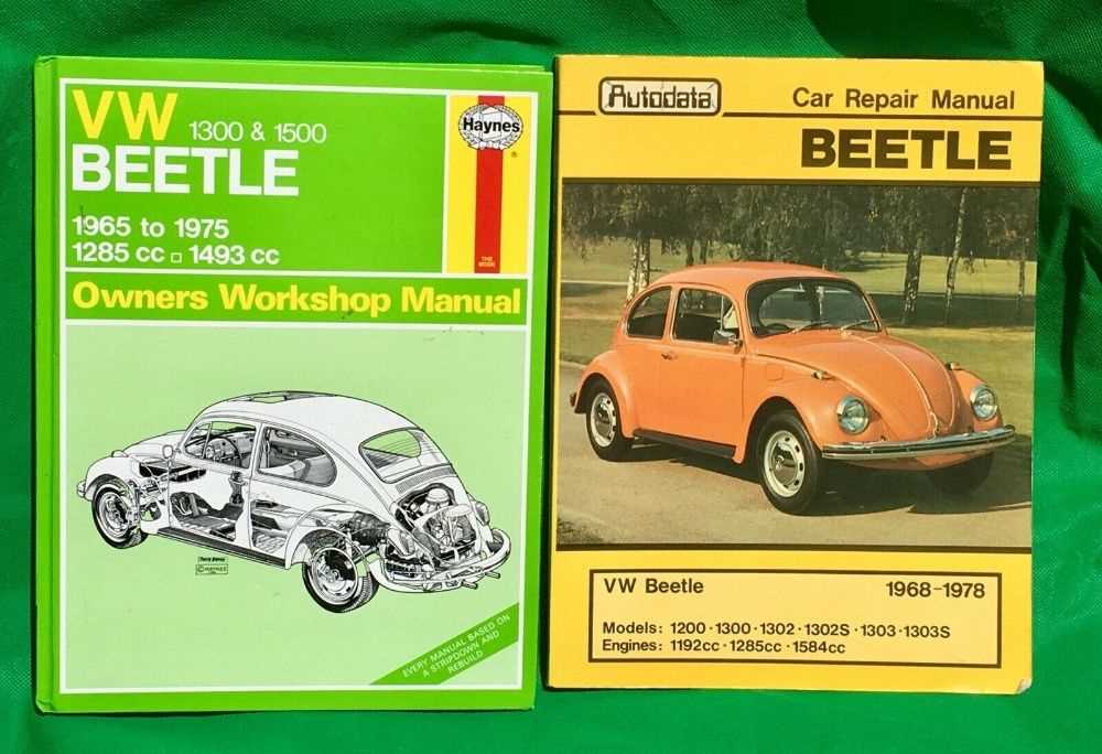 1968 vw beetle repair manual