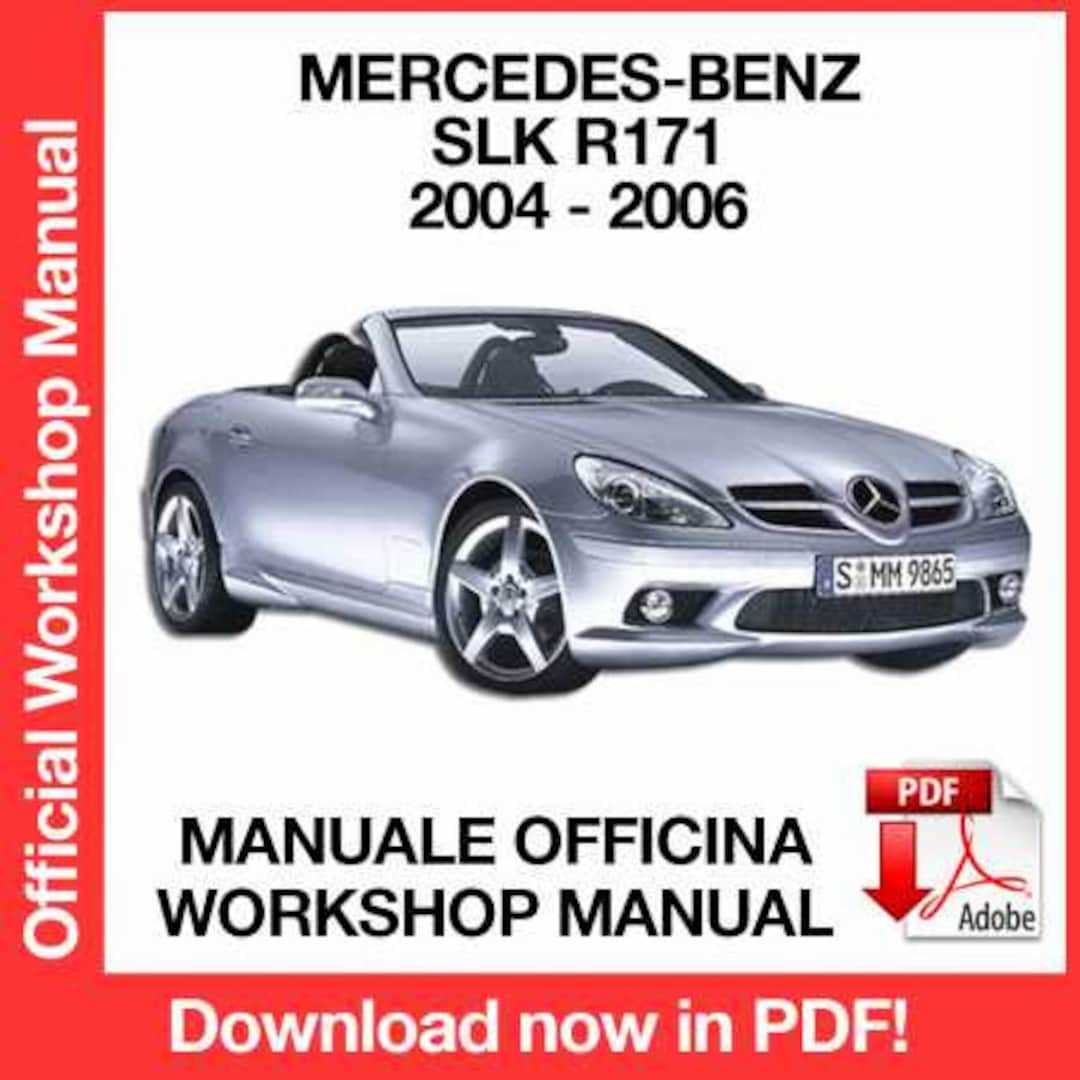 mercedes slk 230 repair manual