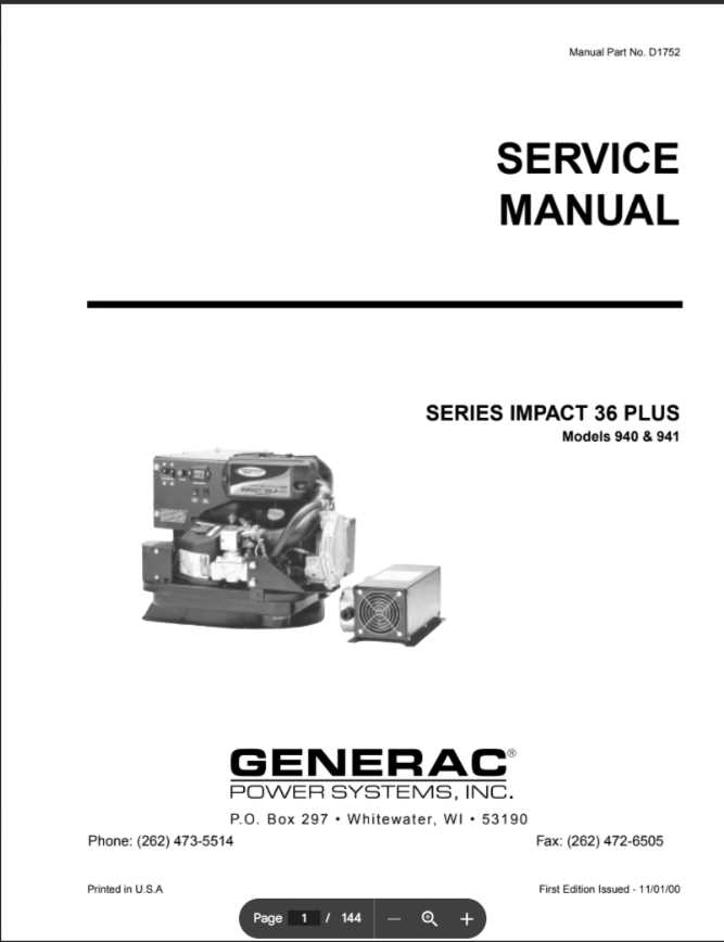 generac gp5500 repair manual