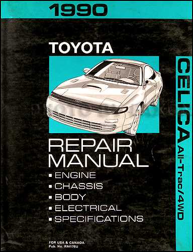 2000 toyota celica repair manual