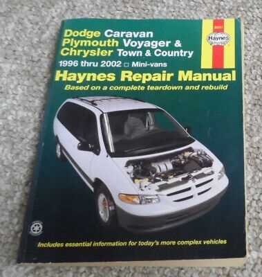 1998 dodge caravan repair manual