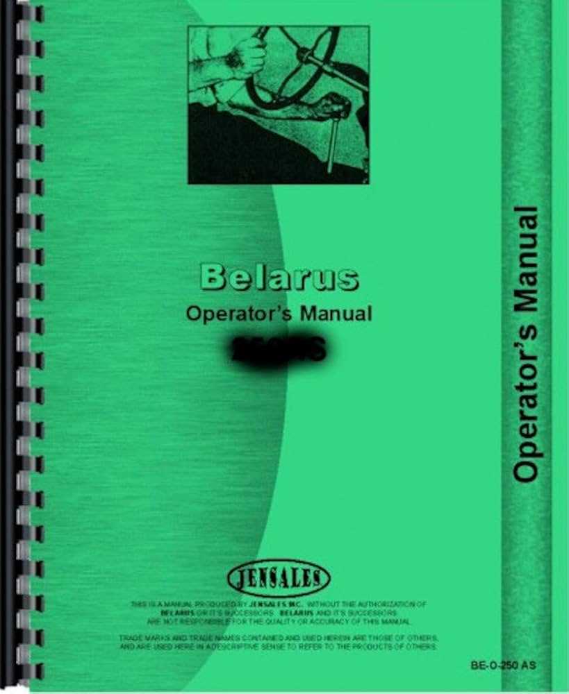 belarus tractor repair manuals