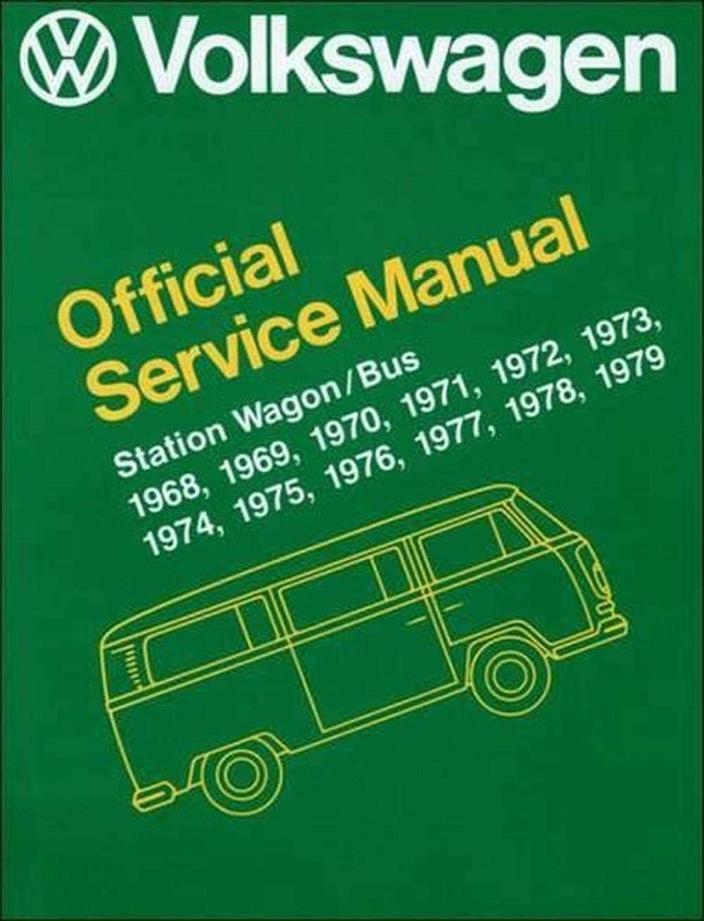 bentley repair manual vanagon