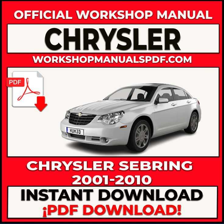 2001 chrysler sebring repair manual