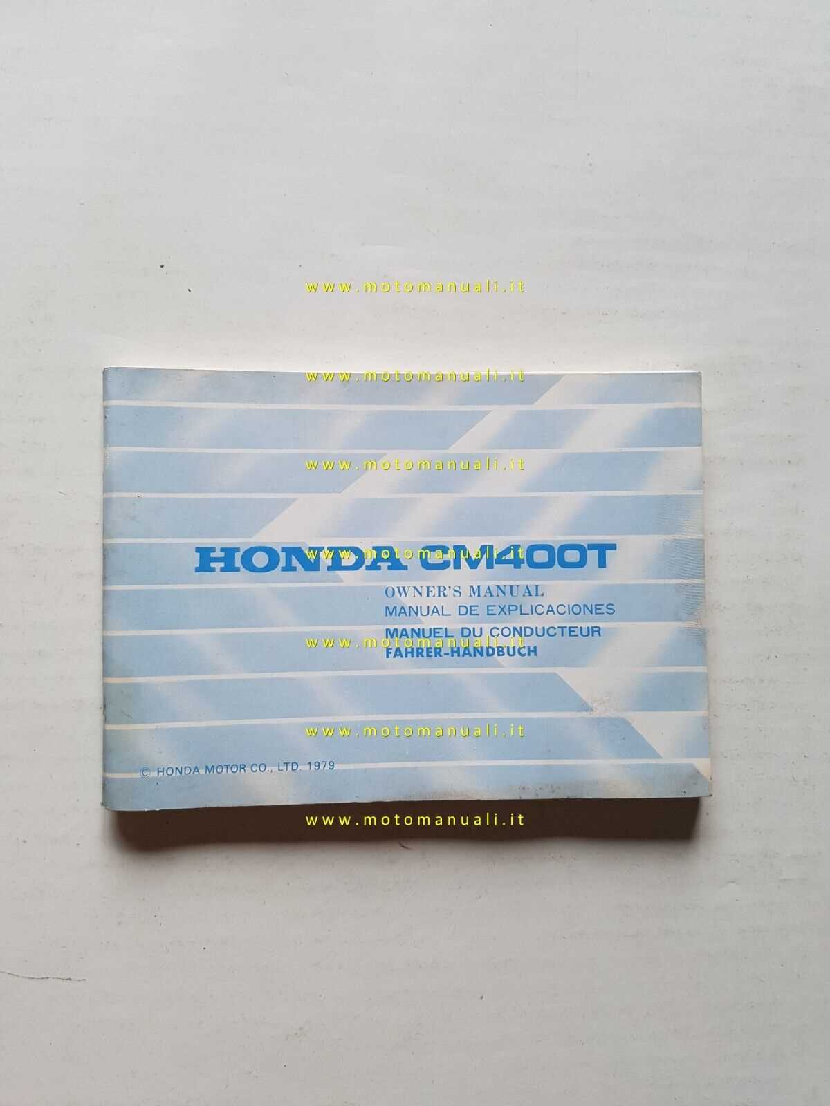 1979 honda cm400t repair manual