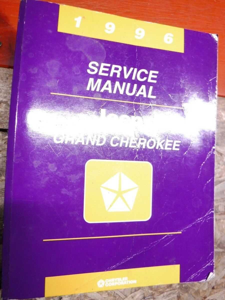 1996 jeep grand cherokee repair manual