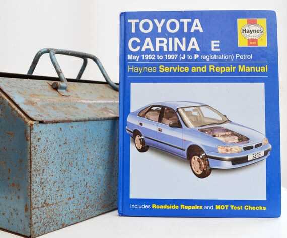 toyota repair manual book