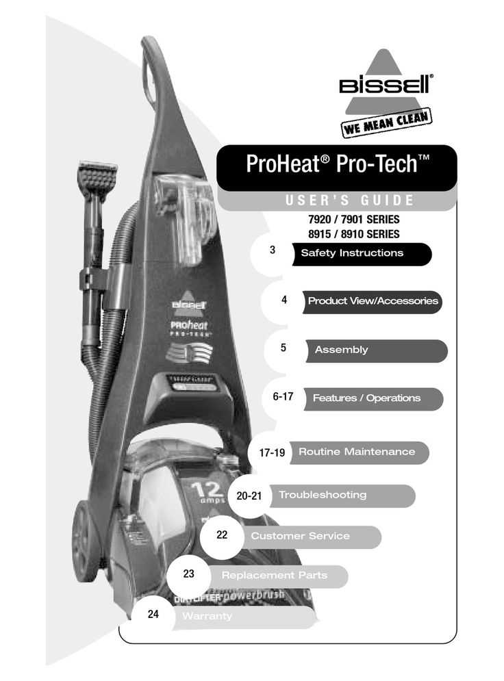 bissell power steamer repair manual