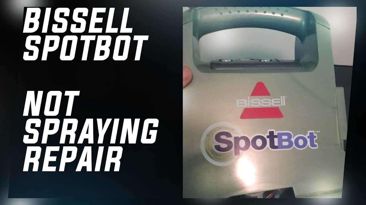 bissell spotbot repair manual