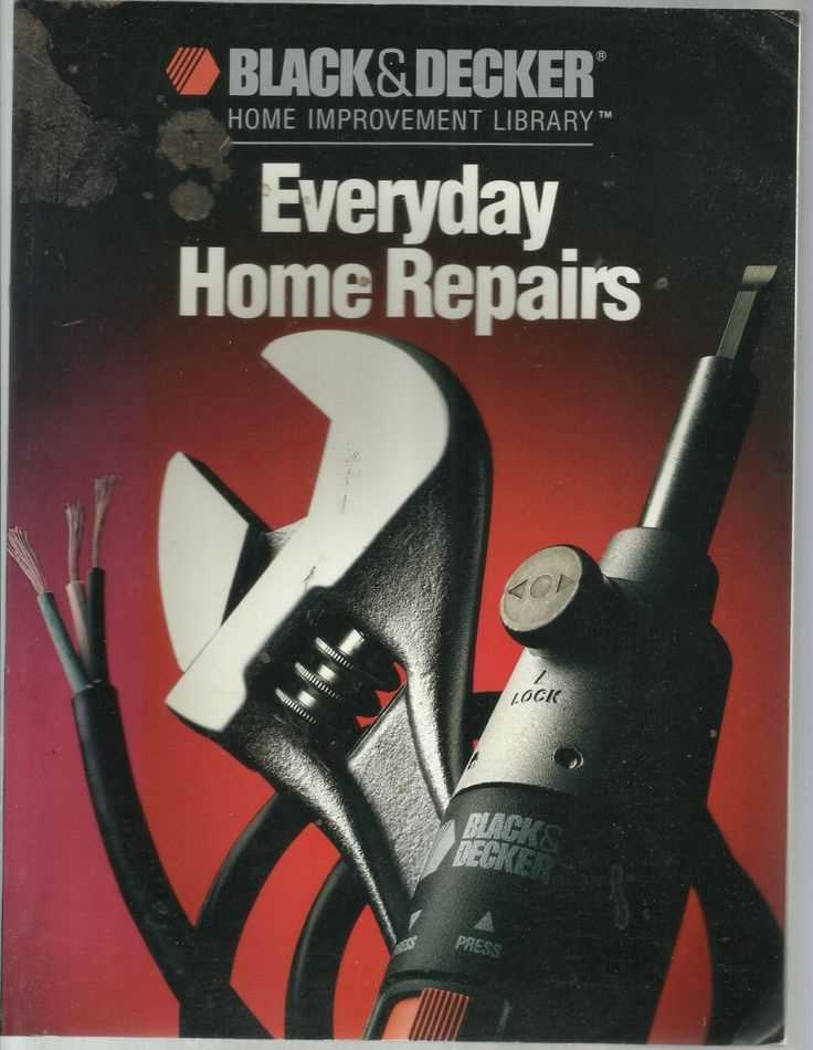 black and decker repair manuals