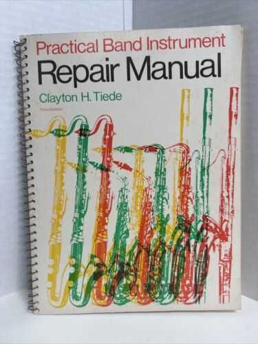 band instrument repair manual