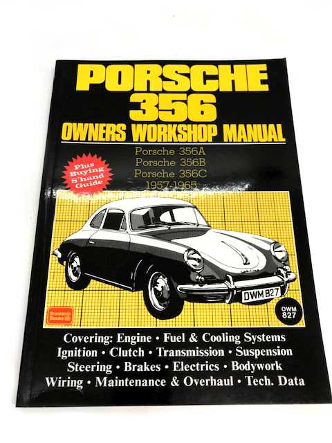 porsche 356 repair manual