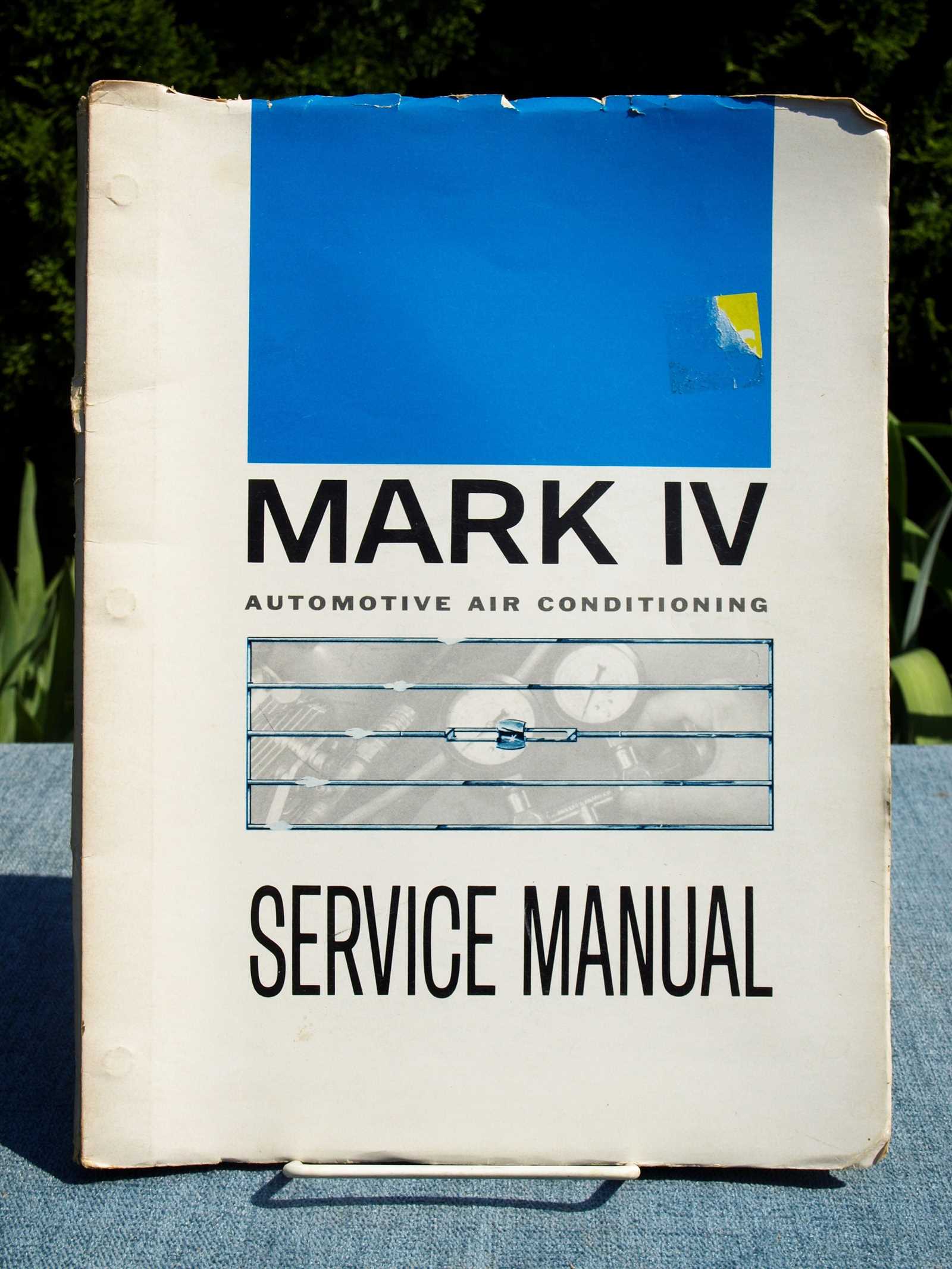 air conditioning repair manual