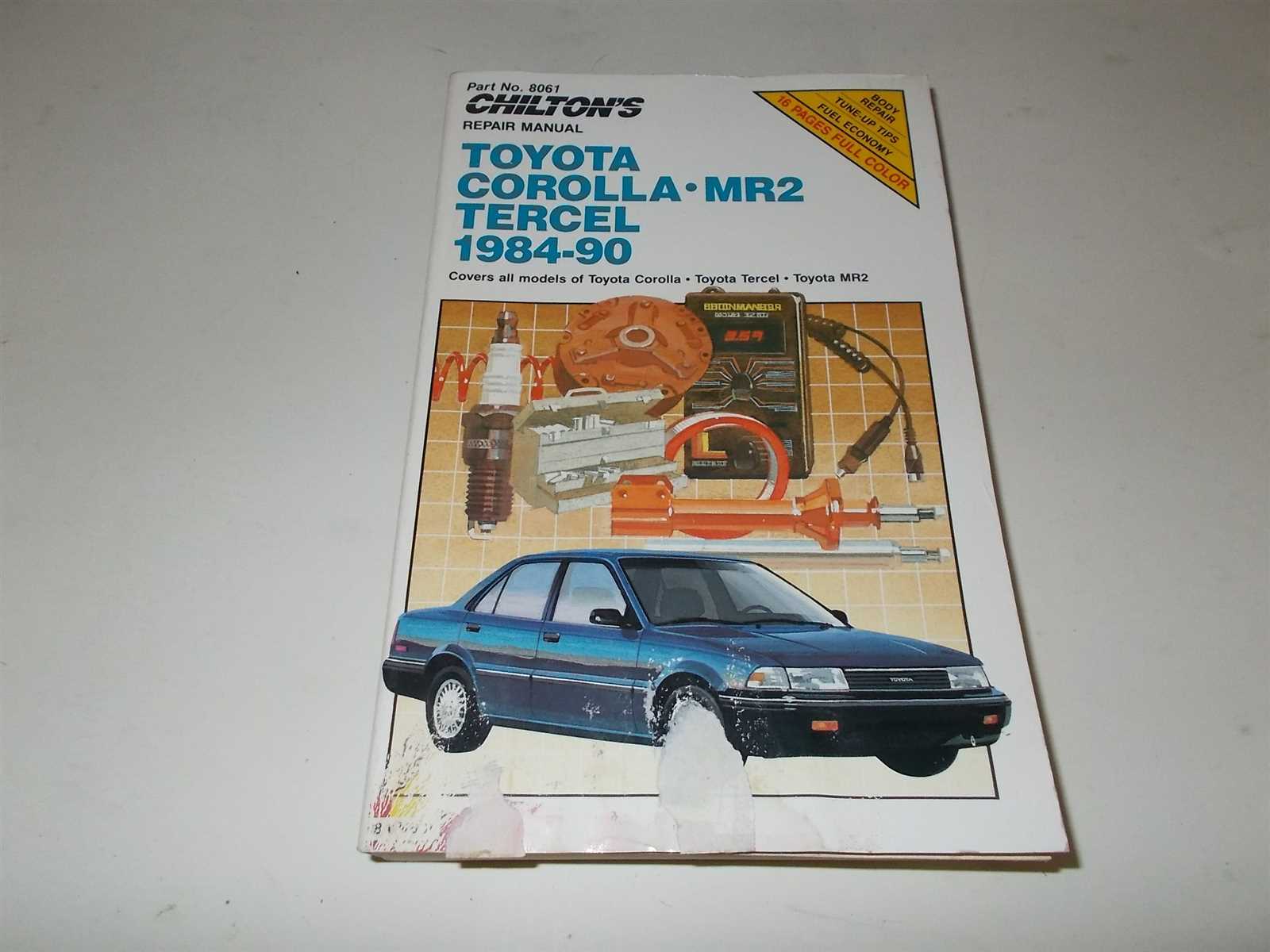 1990 toyota corolla repair manual