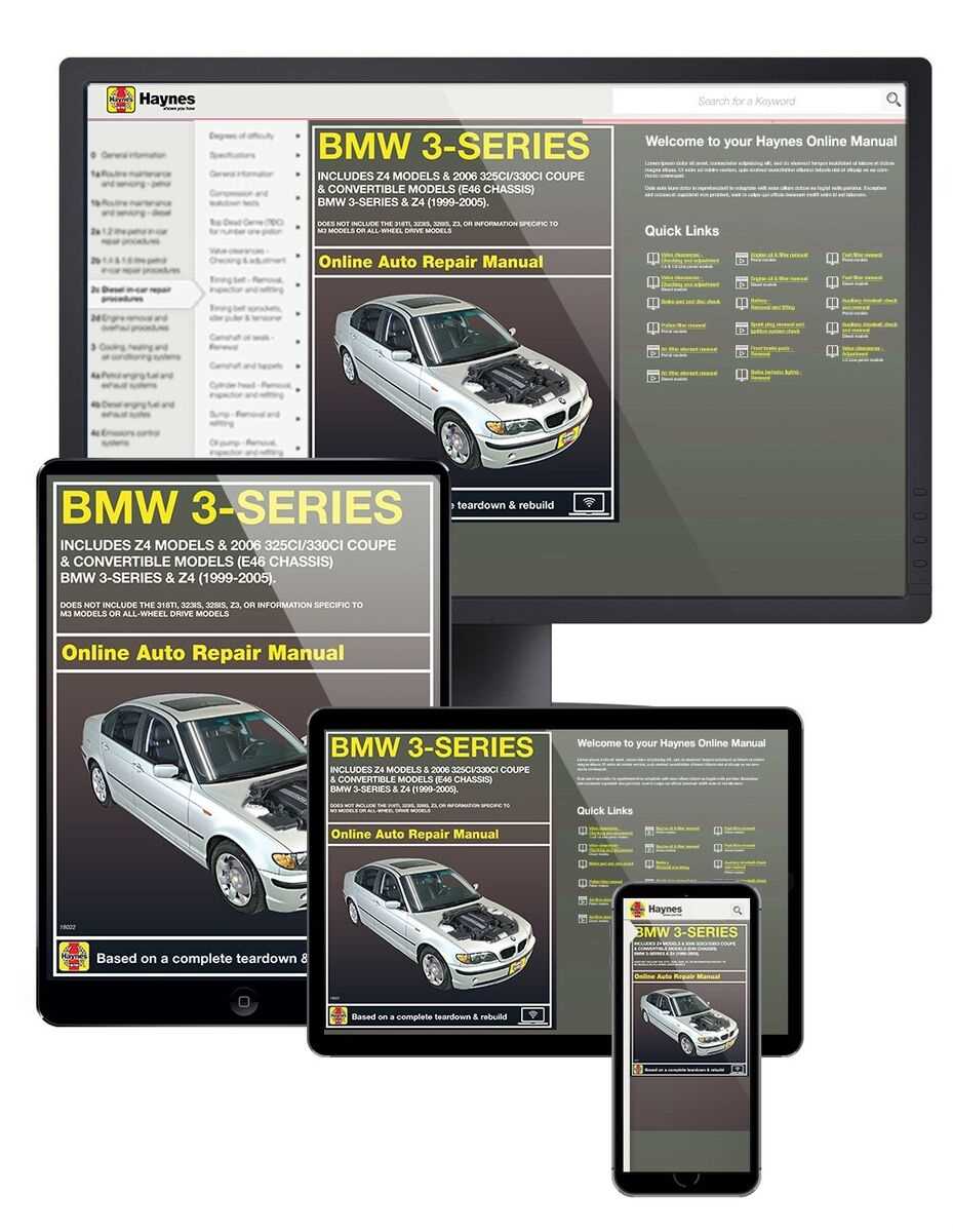 bmw 330ci repair manual