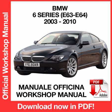 bmw 6 series repair manual