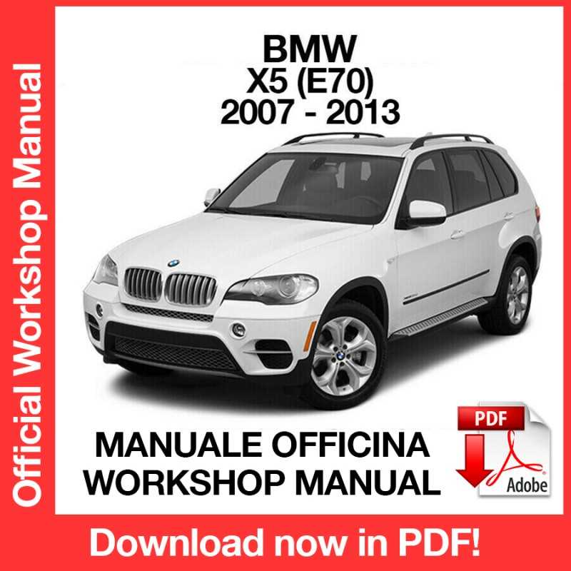 bmw e70 repair manual