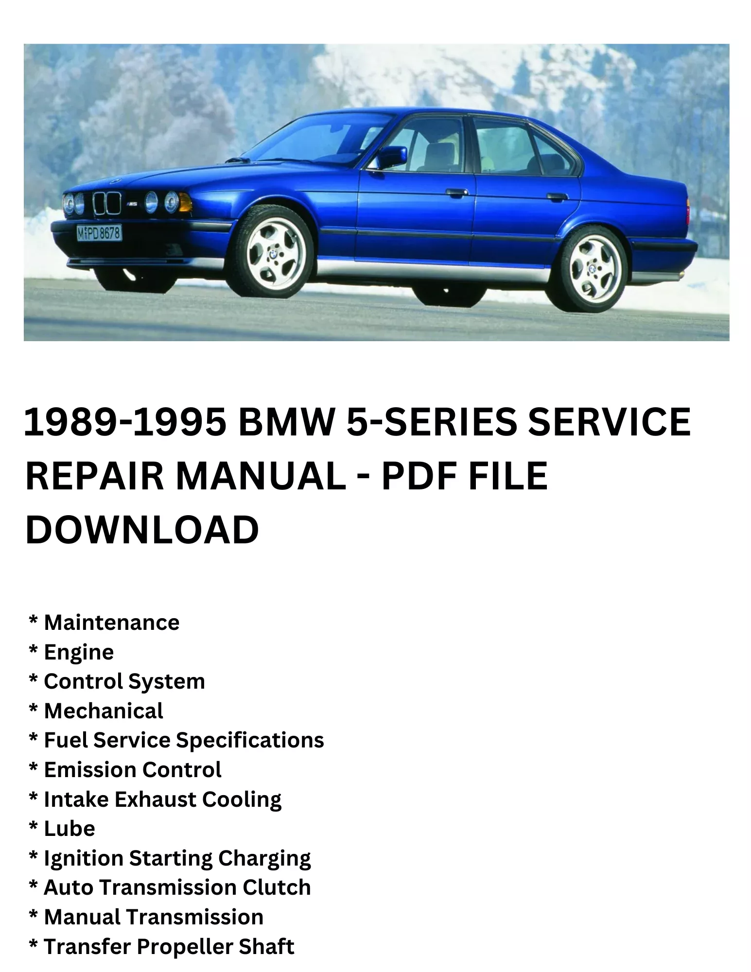 bmw engine repair manual