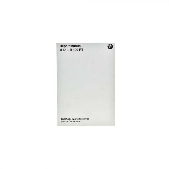 bmw motorrad repair manual