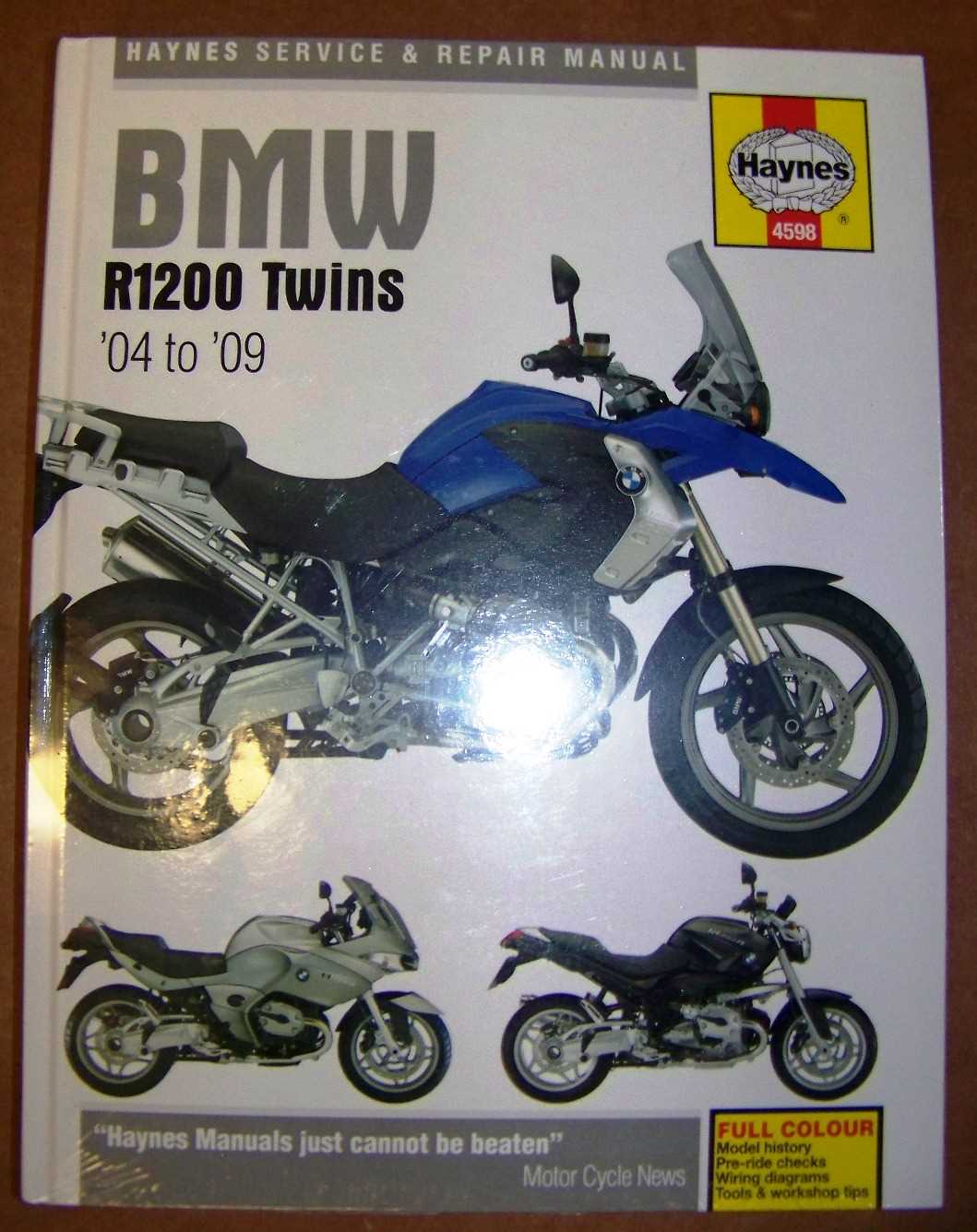 bmw r1200gs repair manual