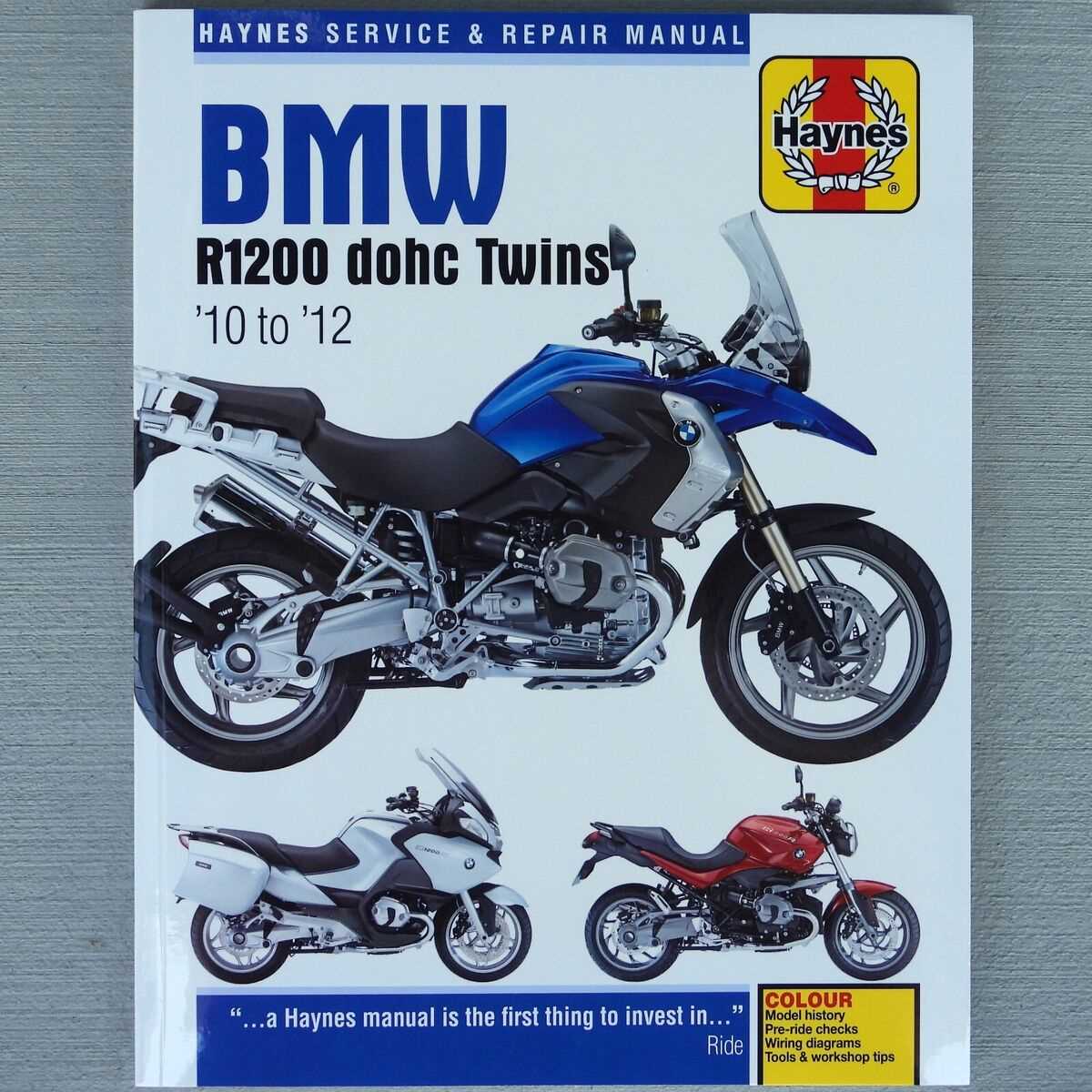 bmw r1200gs repair manual