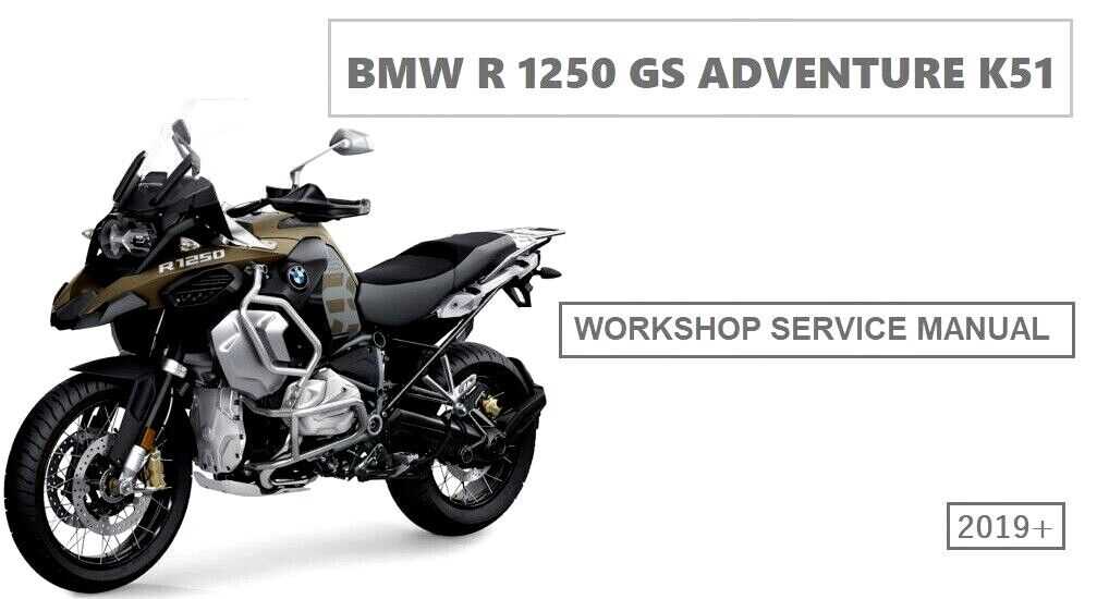 bmw r1250gs repair manual