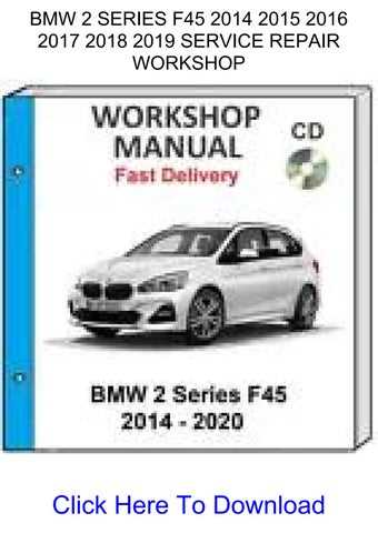 bmw service repair workshop manual