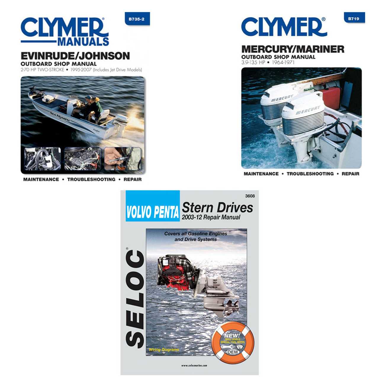 boat engine repair manuals