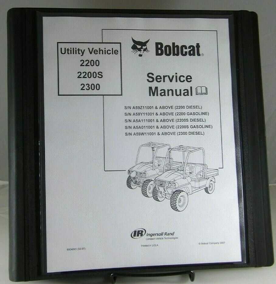 bobcat 2200 service repair manual