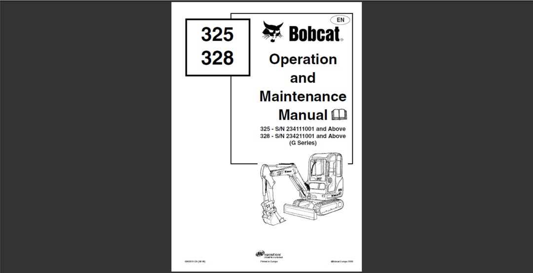 bobcat 325 repair manual