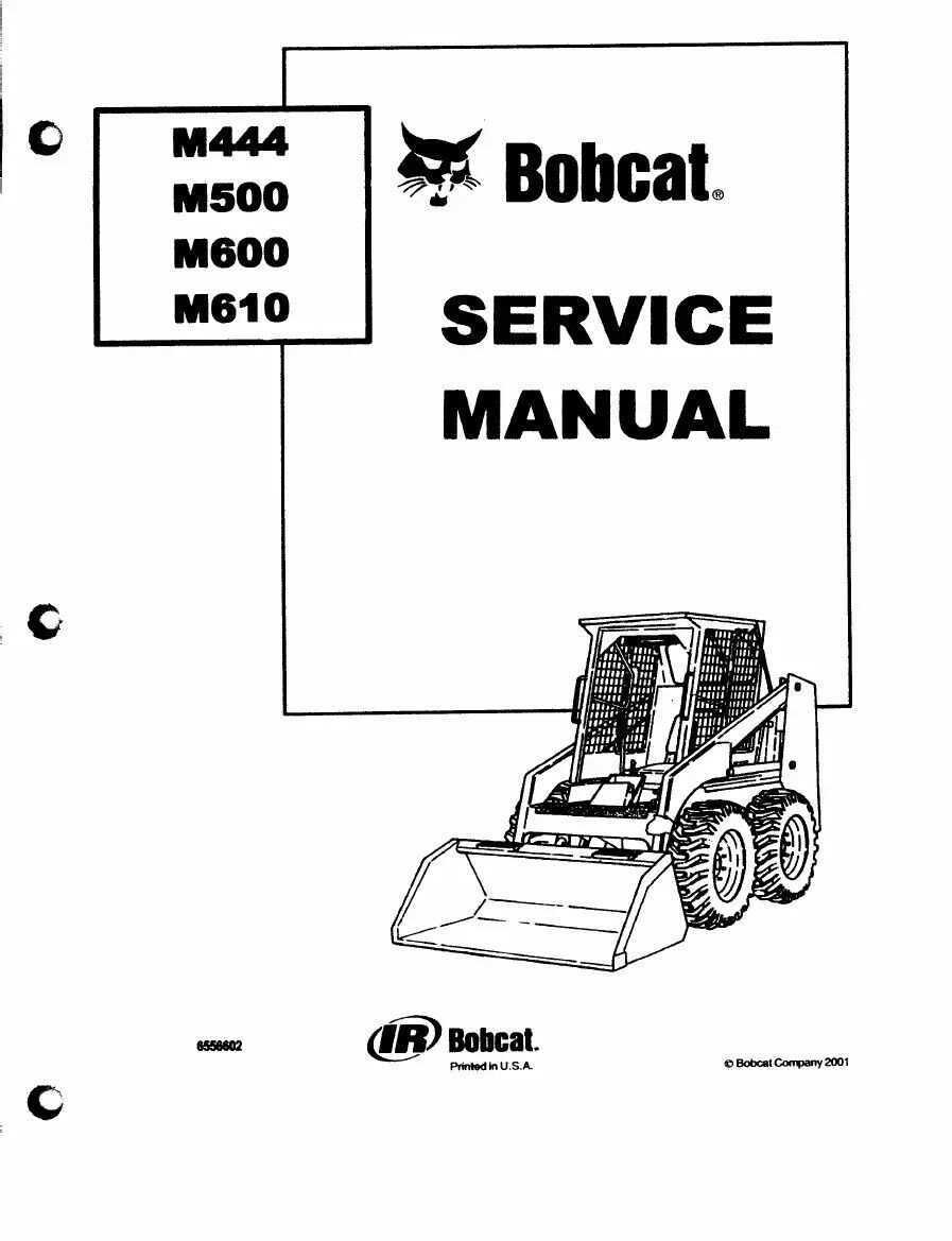 bobcat 610 repair manual