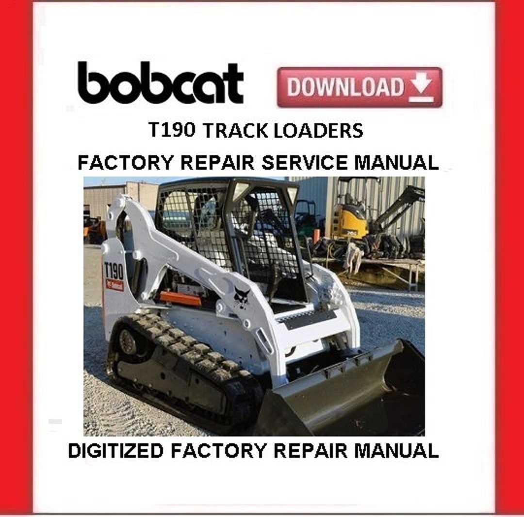 bobcat t190 repair manual