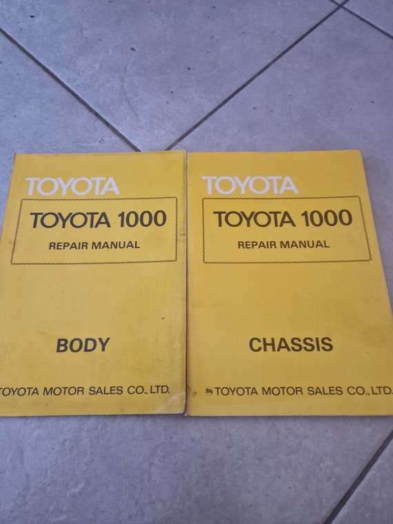 body shop repair manuals